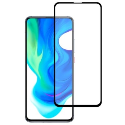 Xiaomi Poco F2 Pro apsauginis ekrano stiklas „Mocolo“ 9H Tempered Glass (juodas, pilnai dengiantis) 0.26 mm | Priedai.lt