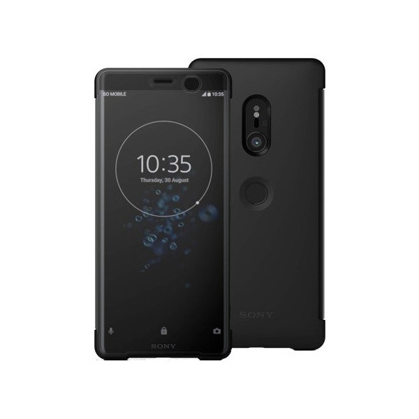 „Sony“ Style Cover Touch tahke kaaned - must (Xperia XZ3)