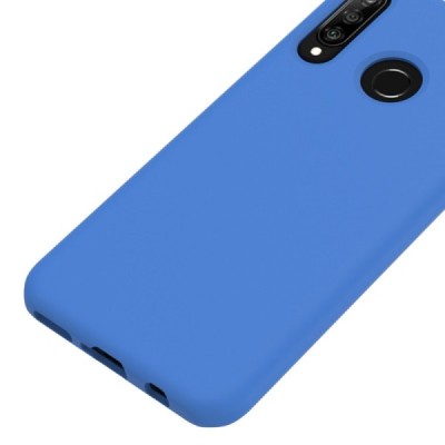 Huawei P30 Lite Shell kieto silikono TPU mėlynas dėklas - nugarėlė | Priedai.lt