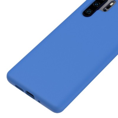 Huawei P30 Pro Shell kieto silikono TPU mėlynas dėklas - nugarėlė | Priedai.lt