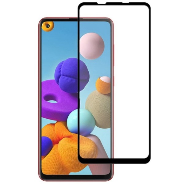 „Mocolo“ Tempered Glass kaitsev ekraaniklaas 0.26 mm - must (Galaxy A21s)