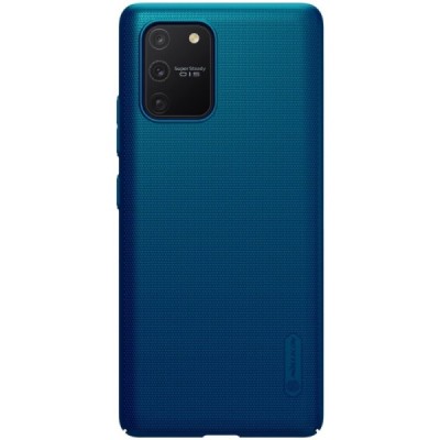Samsung Galaxy S10 Lite (G970) Nillkin Frosted Shield mėlynas plastikinis dėklas | Priedai.lt