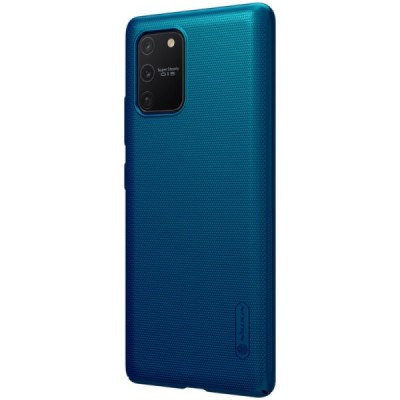 Samsung Galaxy S10 Lite (G970) Nillkin Frosted Shield mėlynas plastikinis dėklas | Priedai.lt