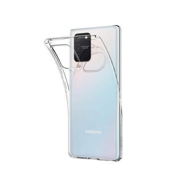 Kõva silikoon (TPU) kaaned - läbipaistev (Galaxy S10 Lite)