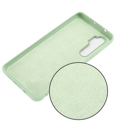 Xiaomi Mi Note 10 Lite Shell kieto silikono TPU žalias dėklas - nugarėlė | Priedai.lt