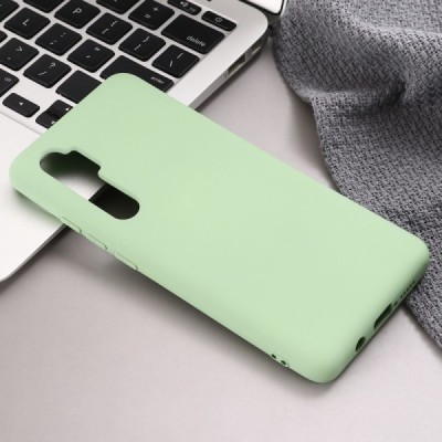 Xiaomi Mi Note 10 Lite Shell kieto silikono TPU žalias dėklas - nugarėlė | Priedai.lt