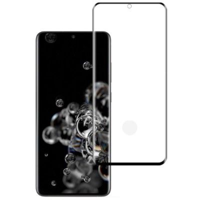 Samsung Galaxy S20 Ultra (G988) „Mocolo“ 9H Tempered Glass sustiprintos apsaugos juodas pilnai dengiantis apsauginis ekrano stik
