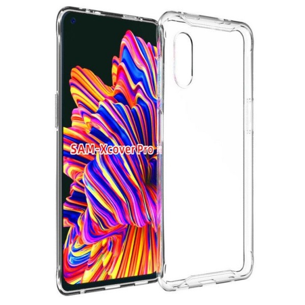 Kõva silikoon (TPU) kaaned - läbipaistev (Galaxy XCover Pro)