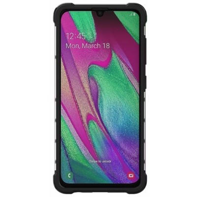 Honeycomb sustiprintos apsaugos Samsung Galaxy A41 (A415) skaidrus kieto silikono (TPU) ir plastiko dėklas | Priedai.lt