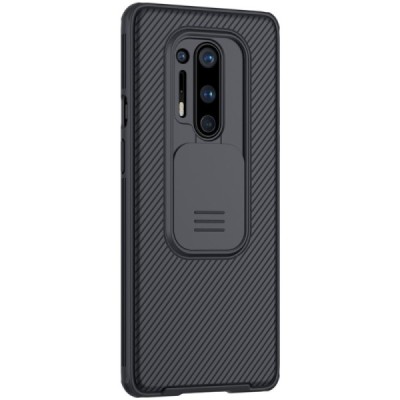 OnePlus 8 Pro Nillkin CamShield juodas dėklas, nugarėlė su kameros apsauga | Priedai.lt