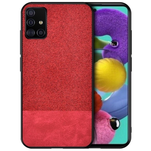 „Bi-Color“ Splicing kaaned - punane (Galaxy A51)