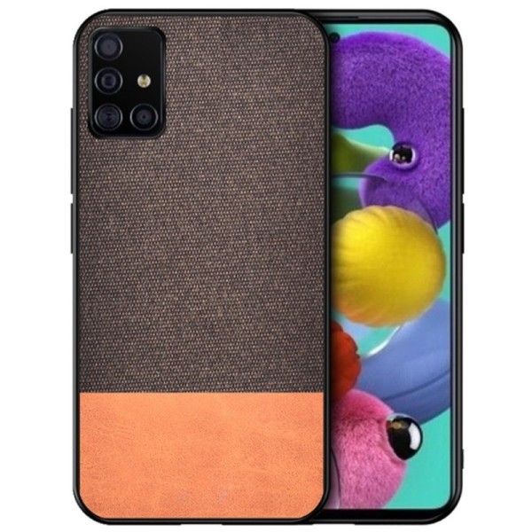 „Bi-Color“ Splicing kaaned - pruun (Galaxy A51)