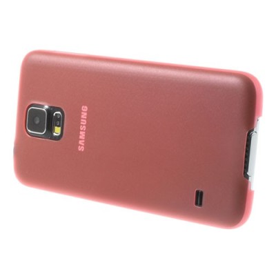 Ploniausias pasaulyje raudonas Samsung Galaxy S5 G900 (S5 Neo G903) dėklas (dėkliukas) / Priedai.lt