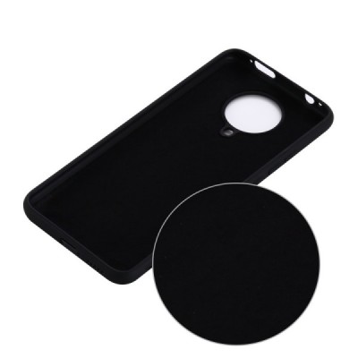 Xiaomi Poco F2 Pro Shell kieto silikono TPU juodas dėklas - nugarėlė | Priedai.lt