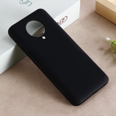 Xiaomi Poco F2 Pro Shell kieto silikono TPU juodas dėklas - nugarėlė | Priedai.lt