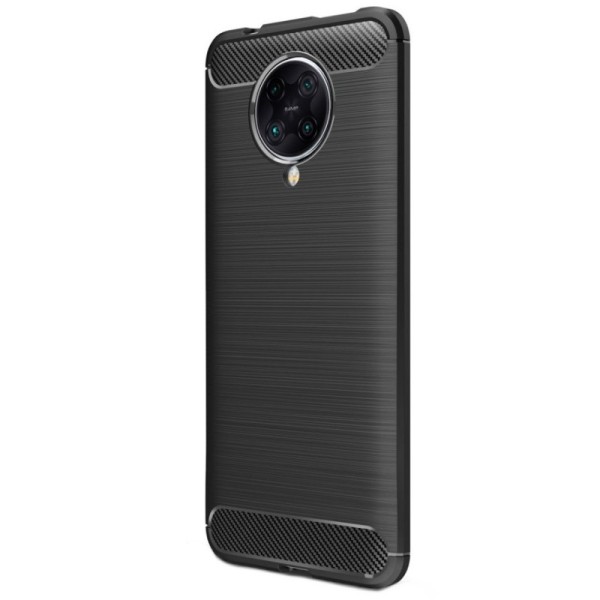 „Mofi“ Carbon Kõva silikoon (TPU) kaaned - must (Poco F2 Pro)
