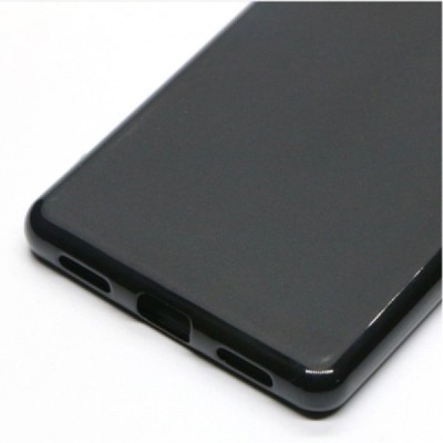 Sony Xperia L4 kieto silikono TPU juodas dėklas - nugarėlė | Priedai.lt