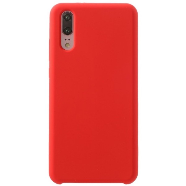 „Shell“ Kõva silikoon (TPU) kaaned - punane (P20)