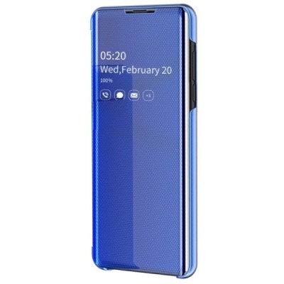 Huawei P30 Lite plastikinis atverčiamas mėlynas dėklas | Priedai.lt