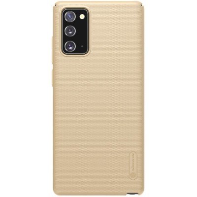 Nillkin Frosted Shield Samsung Galaxy Note 20 (N980F) auksinis plastikinis dėklas | Priedai.lt