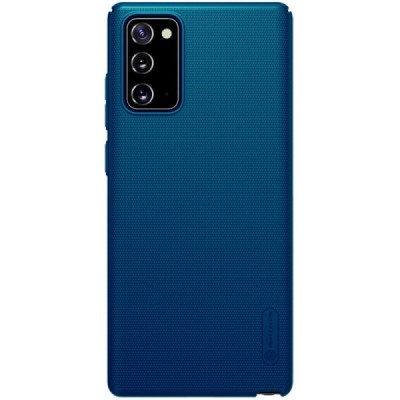 Nillkin Frosted Shield Samsung Galaxy Note 20 (N980F) mėlynas plastikinis dėklas | Priedai.lt