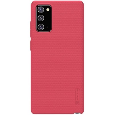 Nillkin Frosted Shield Samsung Galaxy Note 20 (N980F) raudonas plastikinis dėklas | Priedai.lt