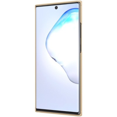 Nillkin Frosted Shield Samsung Galaxy Note 20 Ultra (N986F) auksinis plastikinis dėklas | Priedai.lt
