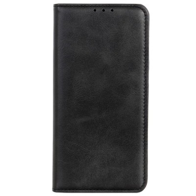 Samsung Galaxy Note 20 (N980F) „Split“ juodas odinis atverčiamas dėklas - knygutė | Priedai.lt