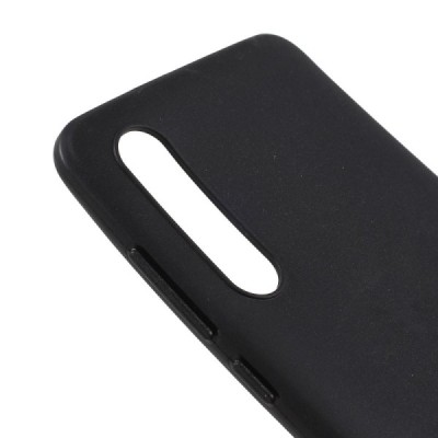 Xiaomi Mi 9 (Mi 9 Explorer) kieto silikono TPU juodas dėklas - nugarėlė | Priedai.lt
