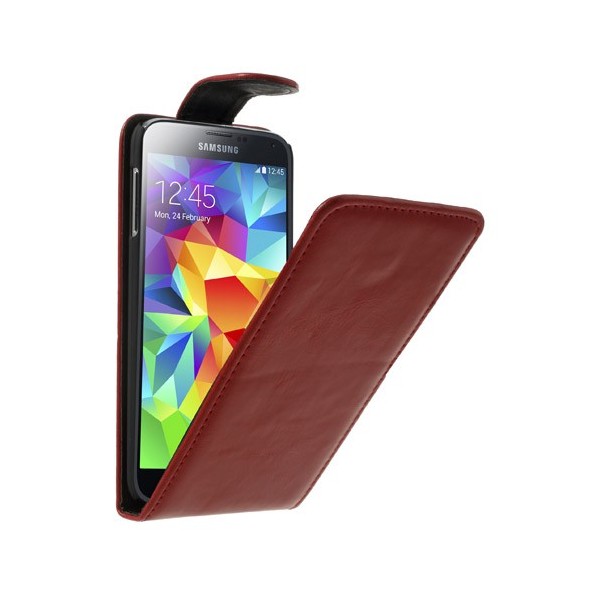 Klassikaline tahke kaaned - punane (Galaxy S5 / S5 Neo)
