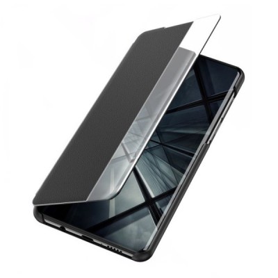 Samsung Galaxy A51 (A515F) View Line juodas atverčiamas dėklas - knygutė | Priedai.lt