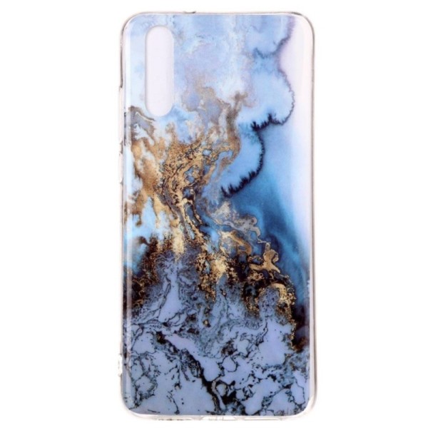 „Marble“ Kõva silikoon (TPU) kaaned - sinine (P20)