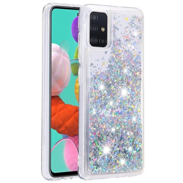 „Shine“ Kõva silikoon (TPU) kaaned - läbipaistev (Galaxy A51)