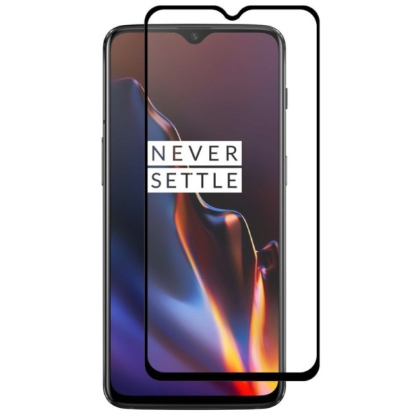 „Hat-Prince“ Tempered Glass kaitsev ekraaniklaas 0.26 mm - must (OnePlus 7)