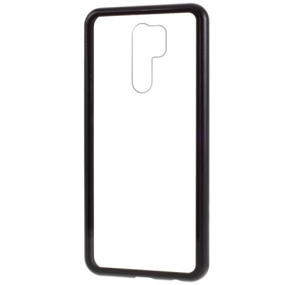 Xiaomi Redmi 9 Frame skaidrus (permatomas) magnetinis plastikinis dėklas | Priedai.lt
