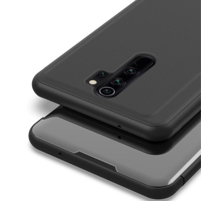 Xiaomi Redmi 9 plastikinis atverčiamas juodas dėklas | Priedai.lt