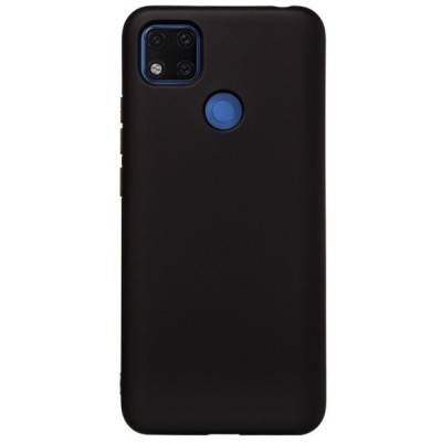 Xiaomi Redmi 9C Shell kieto silikono TPU juodas dėklas - nugarėlė | Priedai.lt