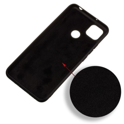 Xiaomi Redmi 9C Shell kieto silikono TPU juodas dėklas - nugarėlė | Priedai.lt