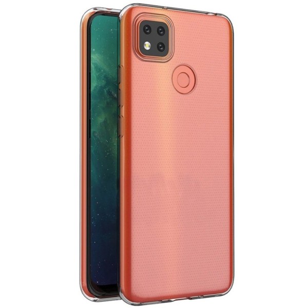 Kõva silikoon (TPU) kaaned - läbipaistev (Redmi 9C)