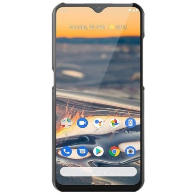 Slim Leather Nokia 5.3 juodas odinis dėklas - nugarėlė | Priedai.lt