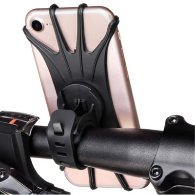 „Stretchable“ Bike Mount juodas laikiklis dviračiui | Priedai.LT