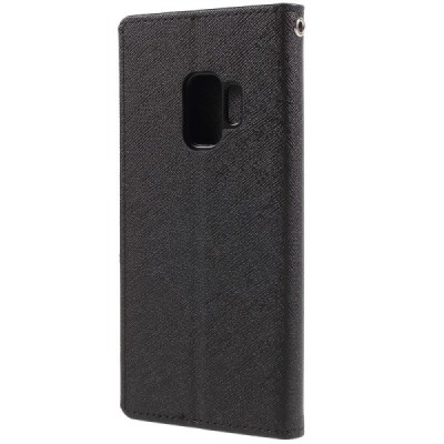 „Fancy“ Samsung Galaxy S9 (G960) juodas odinis dėklas | Priedai.lt