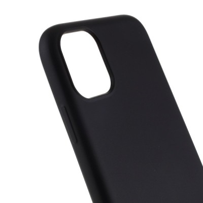 Apple iPhone 11 juodas kieto silikono TPU ploniausias pasaulyje dėklas - nugarėlė | Priedai.lt