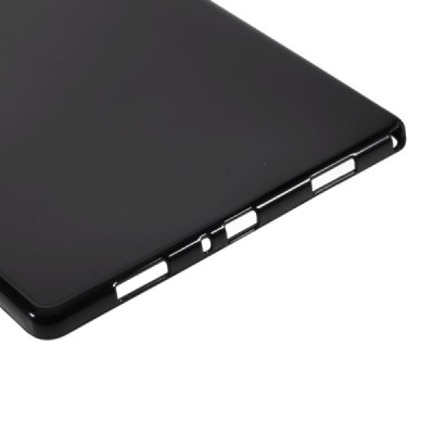 Samsung Galaxy Tab A7 10.4 2020 (T505,T500) kieto silikono TPU juodas dėklas - nugarėlė | Priedai.lt