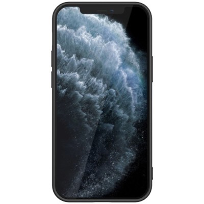 Apple iPhone 12 (12 Pro) „Nillkin“ Textured Case juodas dėklas - nugarėlė | Priedai.lt