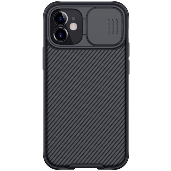 „Nillkin“ CamShield kaaned - must (iPhone 12 / 12 Pro)