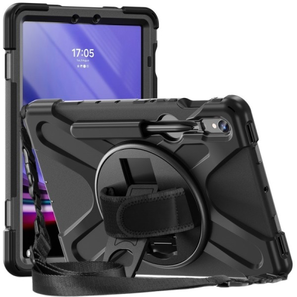 Tugevdatud turvalisus kaaned - must (Galaxy Tab S7 11" / S8 11" / S9 11" / S9 FE 5G / S10 Lite)