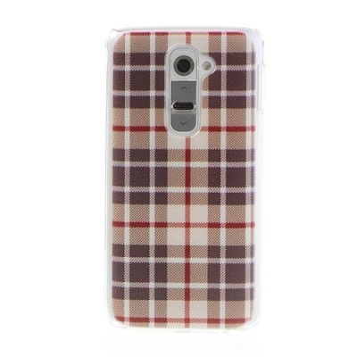 Palstikinis Burberry stiliaus LG G2 D802 dėklas / Priedai.lt