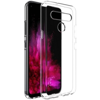 LG K51s (LM-K510) Imak kieto silikono TPU skaidrus dėklas - nugarėlė | Priedai.lt