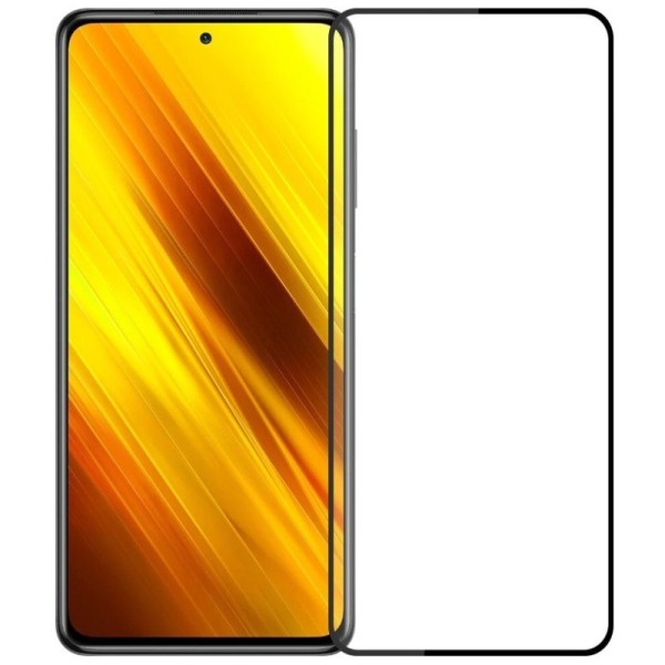 „Mofi“ Tempered Glass kaitsev ekraaniklaas 0.26 mm - must (Poco X3 / X3 Pro)